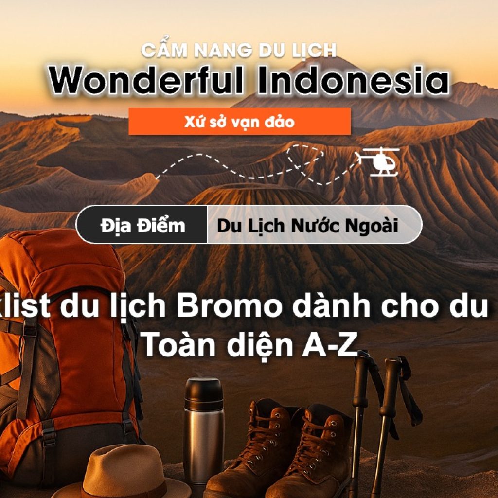 Checklist du lịch Bromo