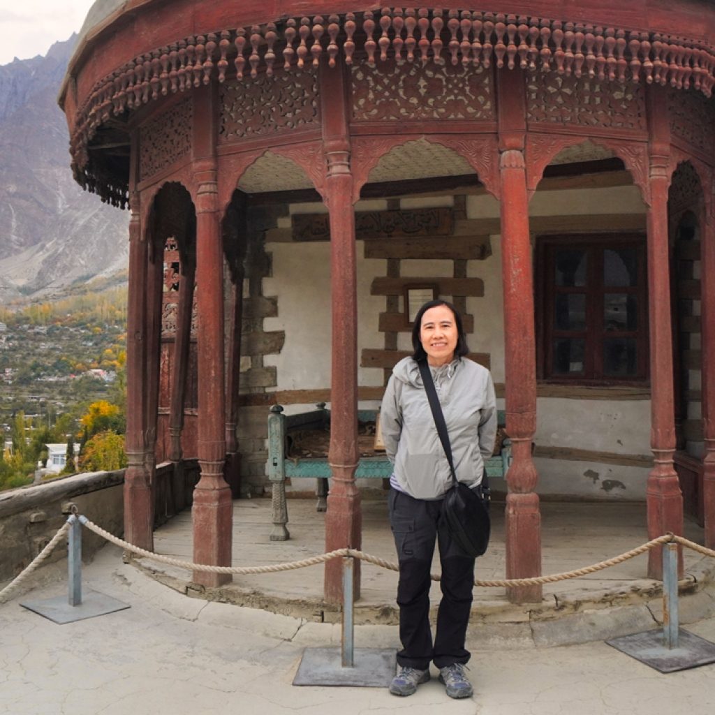 Chụp ảnh ở pháo đài Baltit