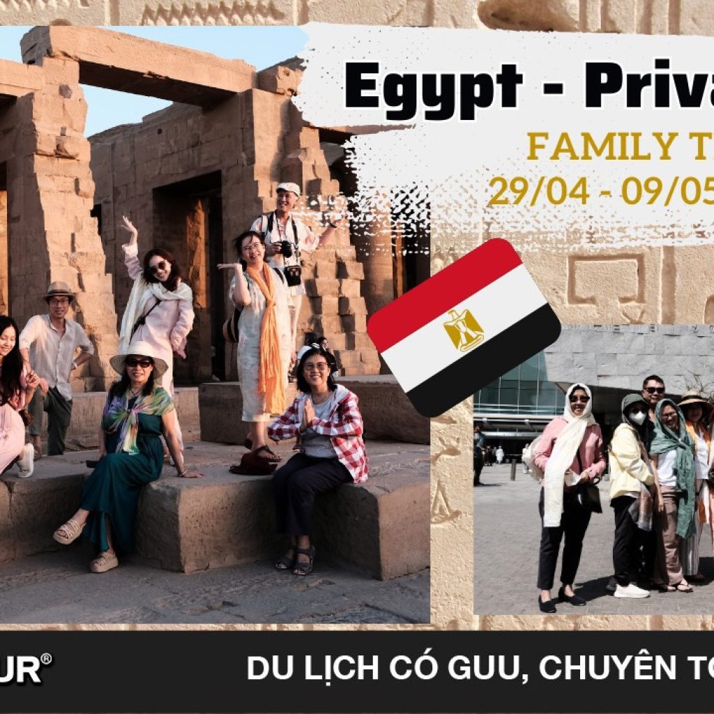 Family Trip Ai Cập Private Tour