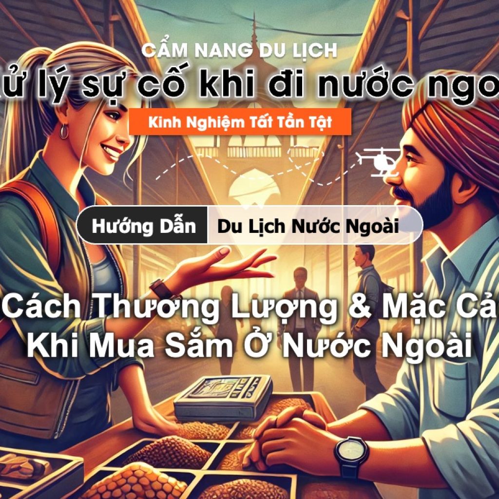 Cách Thương Lượng & Mặc Cả Khi Mua Sắm Ở Nước Ngoài
