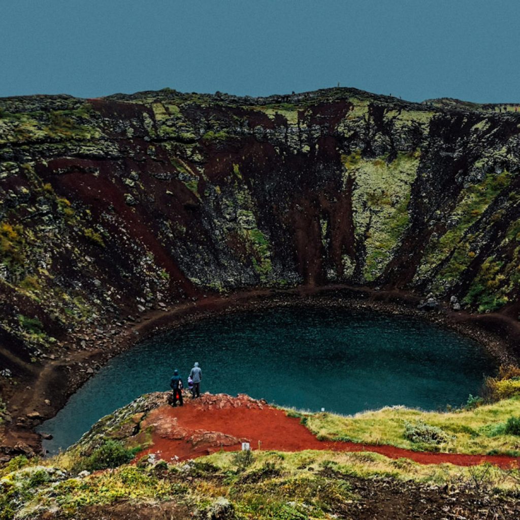 Miệng núi lửa Kerið Iceland