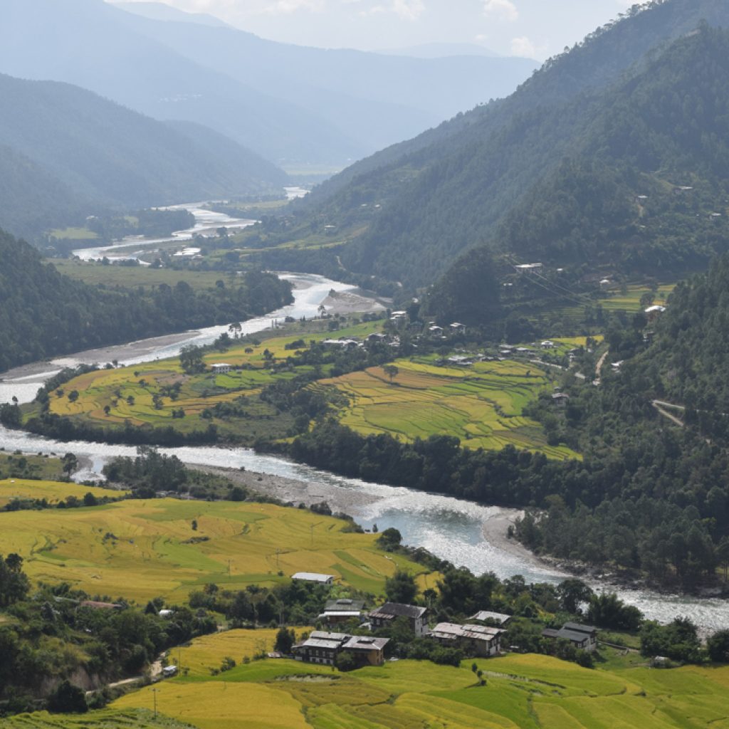 Những con sông đẹp ở Bhutan