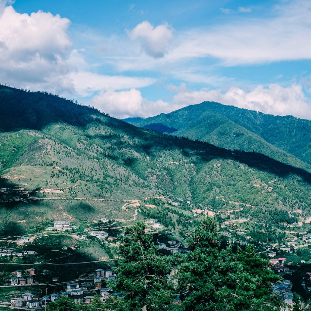 Những thung lũng ở Bhutan
