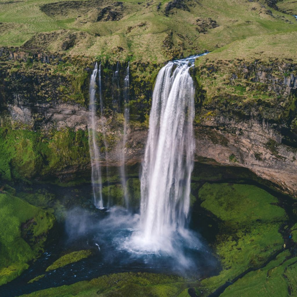 Thác Seljalandsfoss Iceland