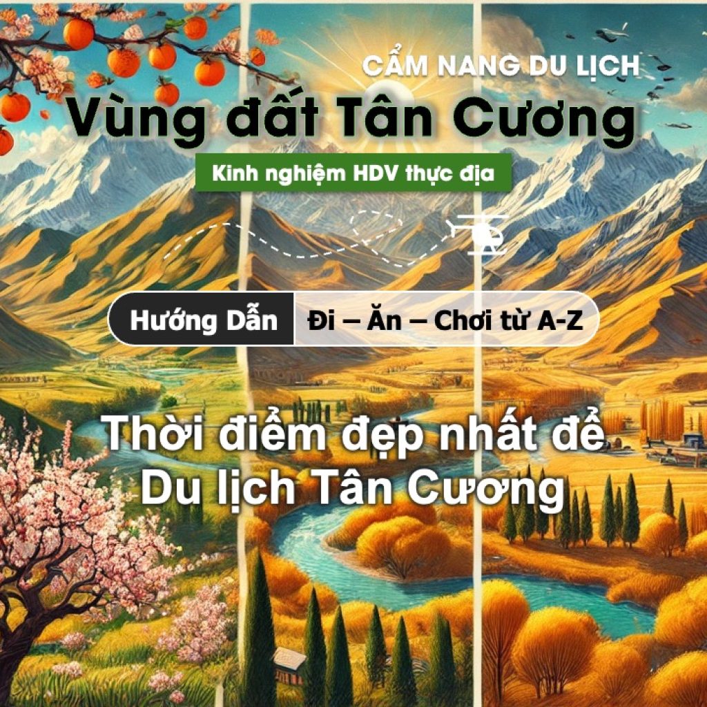 Thời điểm đẹp để du lịch Tân Cương